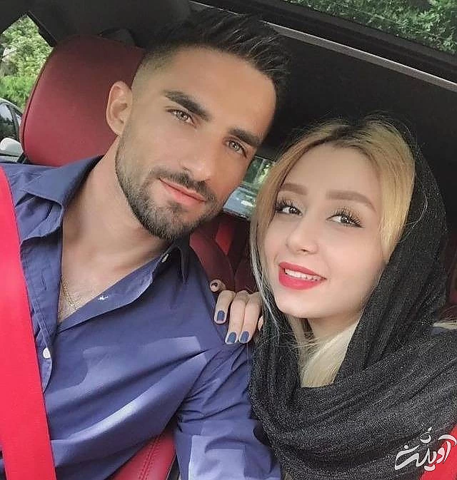 میلاد محمدیدر کنار همسرش میلاد محمدی و همسرش